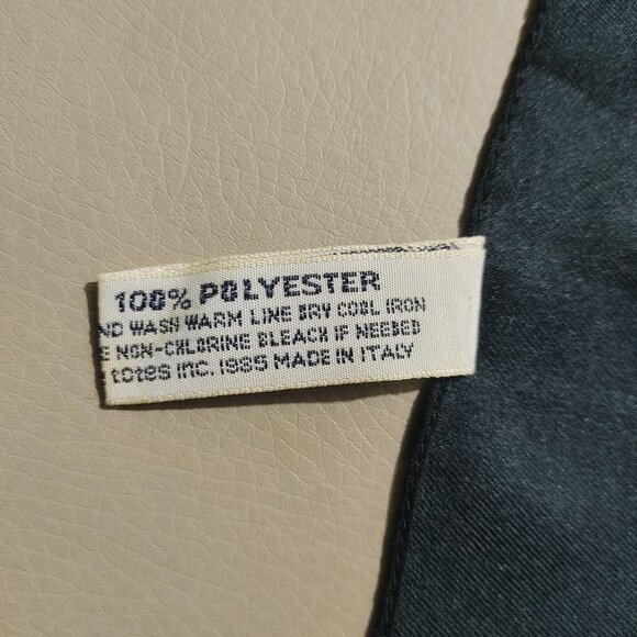 Totes Rain Scarf Water Repellent Italy Polyester Multicolor Geometric Design - Picture 6 of 9